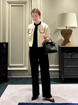 「DES PRES（デ・プレ）のアイテム」を使った、Inoue_TOMORROWLANDさん（レディース・162cm）の秋コーディネート