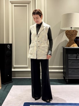「BALLSEY（ボールジィ）のアイテム」を使った、Inoue_TOMORROWLANDさん（レディース・162cm）の夏コーディネート