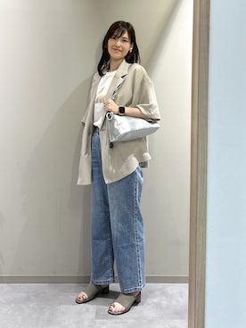 「GLOBAL WORK（グローバルワーク）のアイテム（ジャケット/アウター）」を使った、まーやさん（レディース・169cm）の秋コーディネート