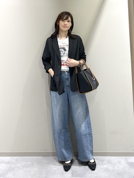 「GLOBAL WORK（グローバルワーク）のアイテム（ジャケット/アウター）」を使った、まーやさん（レディース・169cm）の秋コーディネート