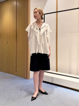 「DES PRES（デ・プレ）のアイテム」を使った、Sasaki_TOMORROWLANDさん（レディース・168cm）の夏コーディネート