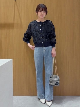 「index（インデックス）のアイテム（パンツ）」を使った、あやなさん（レディース・147cm）の春コーディネート