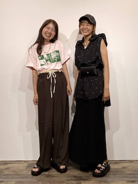 チヒロさん（レディース・162cm）の夏コーディネート