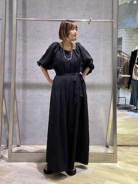 「LEPSIM（レプシィム）のベルトバックルクッションサンダル　638815（サンダル、ベージュ系）」を使った、チヒロさん（レディース・162cm）の春コーディネート