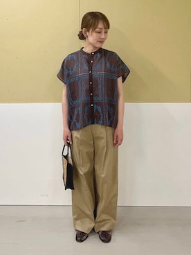 占部さん(レディース・165cm)の夏コーディネート