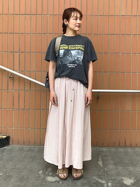 占部さん(レディース・165cm)の春コーディネート