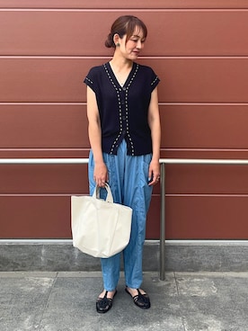 占部さん（レディース・165cm）の夏コーディネート