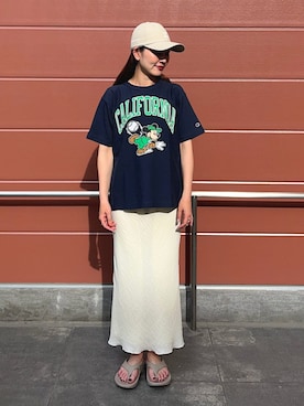 占部さん（レディース・165cm）の夏コーディネート