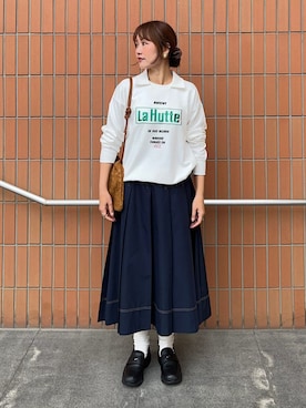 占部さん(レディース・165cm)の秋コーディネート