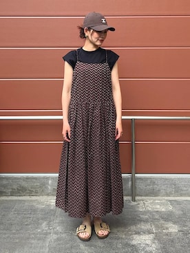 占部さん（レディース・165cm）の夏コーディネート