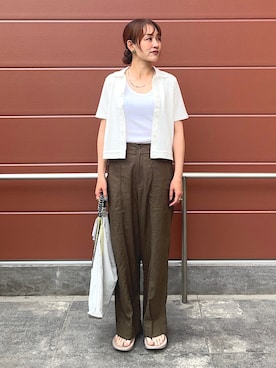 占部さん（レディース・165cm）の夏コーディネート