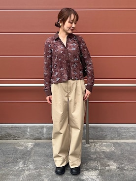 占部さん(レディース・165cm)の夏コーディネート