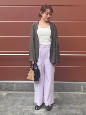 占部さん(レディース・165cm)の夏コーディネート