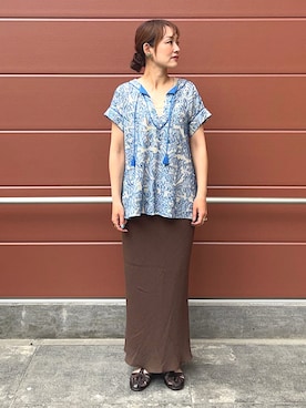 占部さんのコーディネート