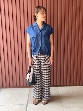 占部さんのコーディネート
