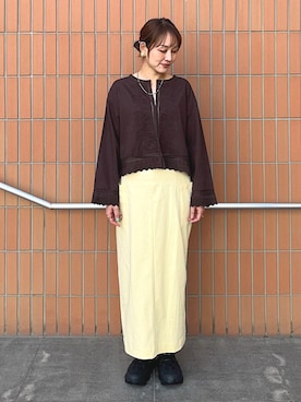 占部さん(レディース・165cm)の春コーディネート