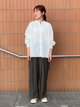 占部さん（レディース・165cm）の春コーディネート