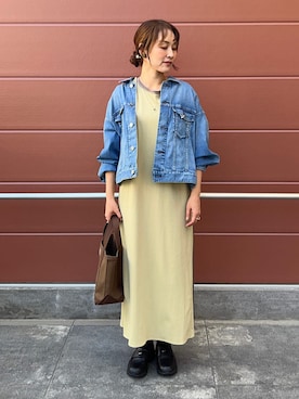 占部さん（レディース・165cm）の秋コーディネート