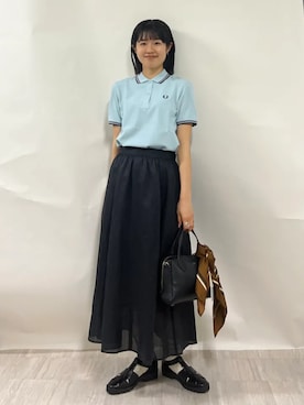 「Beau're（ヴュレ）のアイテム」を使った、齊藤さん（レディース・158cm）の春コーディネート