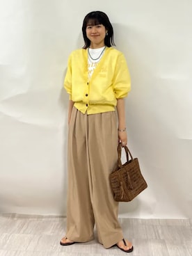 齊藤さん（レディース・158cm）の夏コーディネート