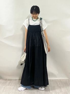 齊藤さん（レディース・158cm）の夏コーディネート