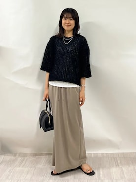 齊藤さん(レディース・158cm)の夏コーディネート