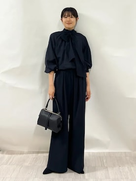 齊藤さん(レディース・158cm)の秋コーディネート