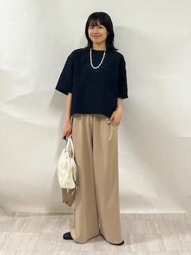 齊藤さん（レディース・158cm）の夏コーディネート