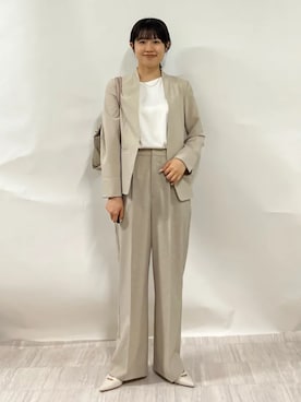齊藤さん（レディース・158cm）の春コーディネート