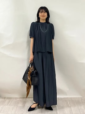 齊藤さん(レディース・158cm)の夏コーディネート