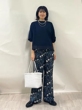 齊藤さん（レディース・158cm）の春コーディネート