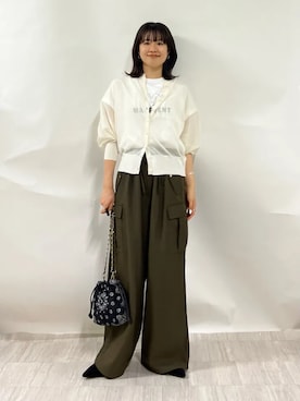 齊藤さん(レディース・158cm)の夏コーディネート