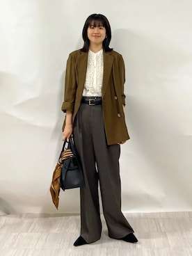 齊藤さん（レディース・158cm）の夏コーディネート