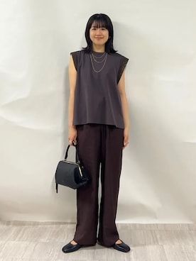 齊藤さん（レディース・158cm）の夏コーディネート