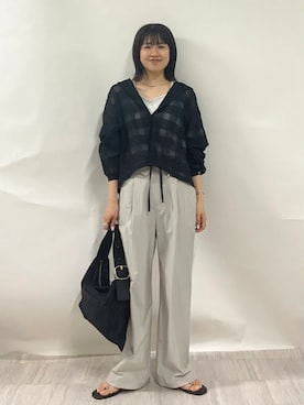 齊藤さん（レディース・158cm）の春コーディネート