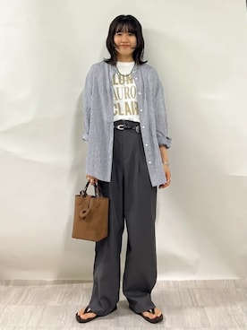齊藤さん（レディース・158cm）の夏コーディネート