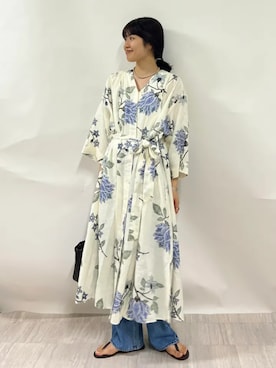 齊藤さん(レディース・158cm)の夏コーディネート