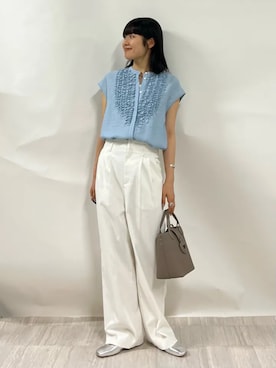 齊藤さん(レディース・158cm)の夏コーディネート