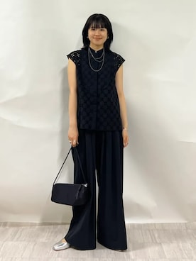 齊藤さん（レディース・158cm）の夏コーディネート