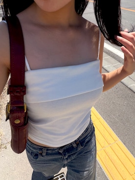 「COACH（コーチ）のアイテム」を使った、purplelyさん（レディース・149cm）の夏コーディネート