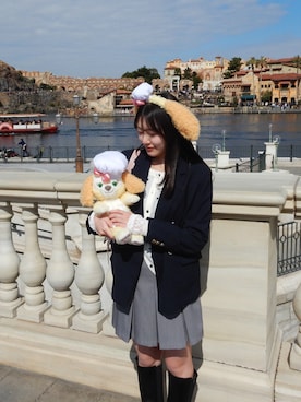 「ROPE' PICNIC（ロペピクニック）のアイテム」を使った、ma2lzさん（レディース・160cm）の春コーディネート