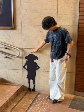 「IL BISONTE（イルビゾンテ）のアイテム」を使った、まちゃさん（メンズ・173cm）の夏コーディネート