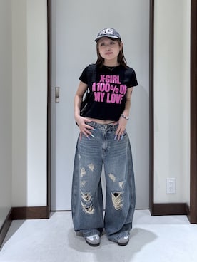 「ギャル」｜miuさん（レディース・153cm）の夏コーディネート