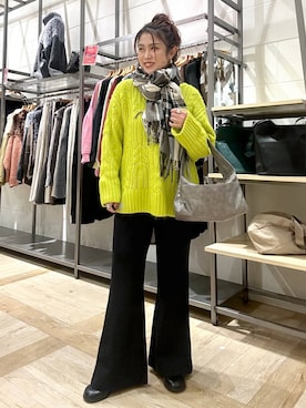 「アイテム（ハンドバッグ）」を使った、mrt601lepsimさん（レディース・155cm・40代）の冬コーディネート