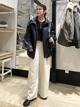 「LEPSIM」｜mrt601lepsimさん（レディース・155cm）の冬コーディネート