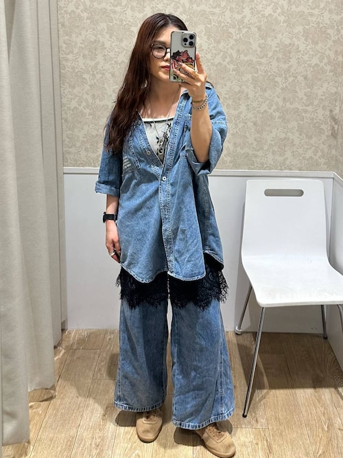 キャミソール　yae 2way glitter camisole / カップ付き2wayグリッターキャミソール