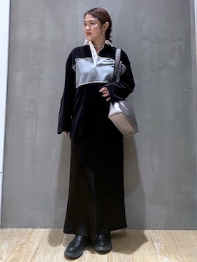 「アイテム（チョーカー）」を使った、mrt601lepsimさん（レディース・155cm・40代）の冬コーディネート