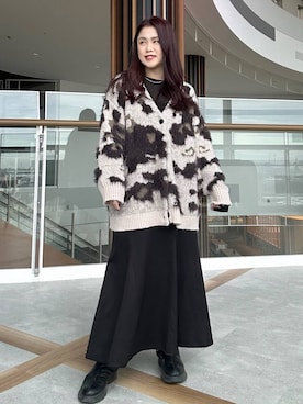 「アイテム（チョーカー）」を使った、mrt601lepsimさん（レディース・155cm）の冬コーディネート