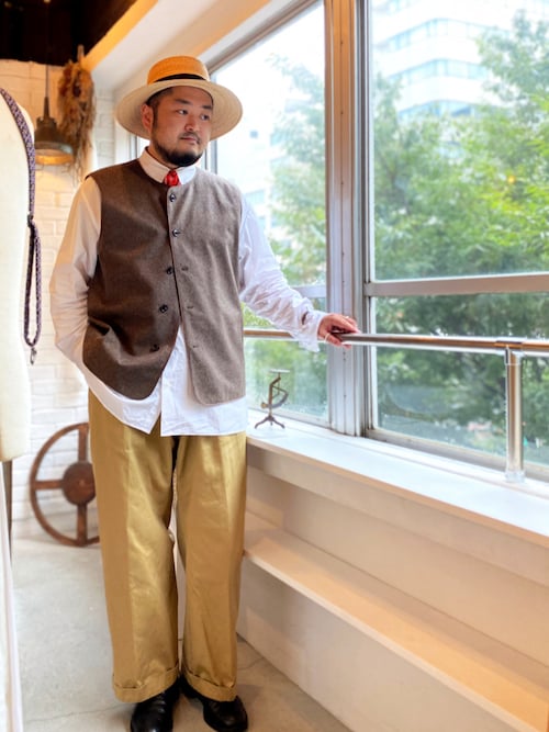 ＜LOEFF（ロエフ）＞ フランネル ベスト LOEFF（ロエフ）の「＜LOEFF（ロエフ）＞ フランネル ベスト