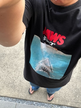 「WACKO MARIA（ワコマリア）のアイテム（Tシャツ/カットソー）」を使った、100百式さん（メンズ・165cm・40代）の夏コーディネート